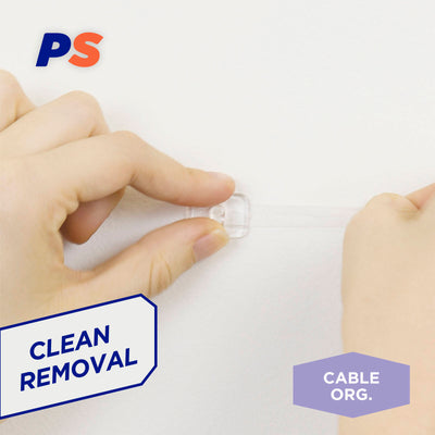 Permastik Clear Wire Holders - 18 Pack - Plastic - Easy To Apply