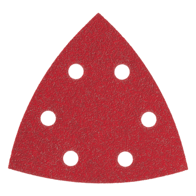 Diablo Abrasive Detail Sander Sheets - 93mm x 93mm - Aluminum Zirconia - 80 Grit - 10 Pack