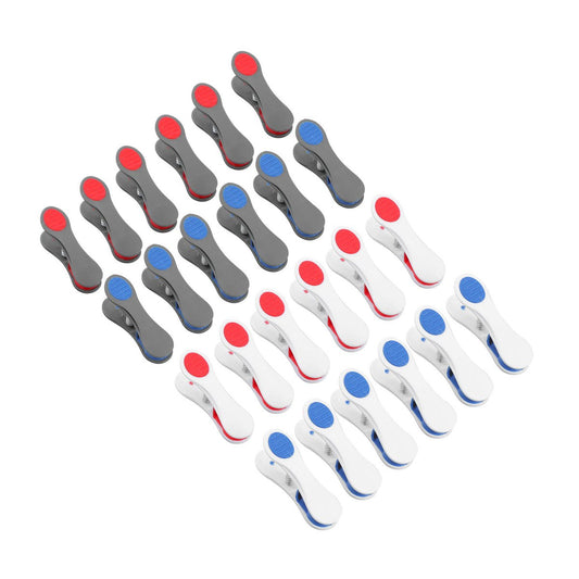 Boxsweden Premium Soft Grip Clothes Pegs 24 Pack - UV Resistant - BPA Free - 210mm x 30mm x 110mm – view 2