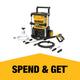 DeWALT 2 x 18V XR Pressure Washer Skin Only - Cordless - 1600 PSI - 6m Hose