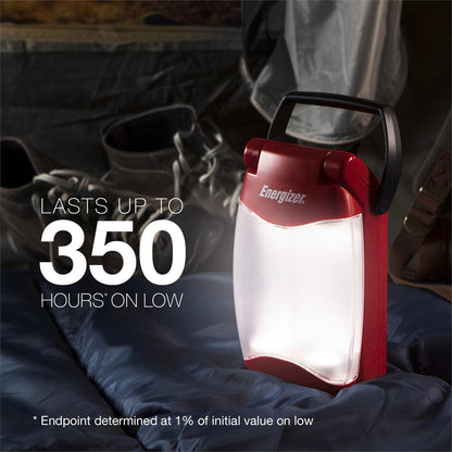Energizer 500 Lumen Folding Lantern - 500 Lumens - Plastic - Water Resistant