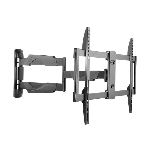 Practa Full Motion TV Wall Mount 37"-70" - Black - Swiveling Arm - VESA 600x400