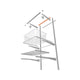 Flexi Storage Home Solutions Hang Track Cover 558mm White Plastic Easy Install