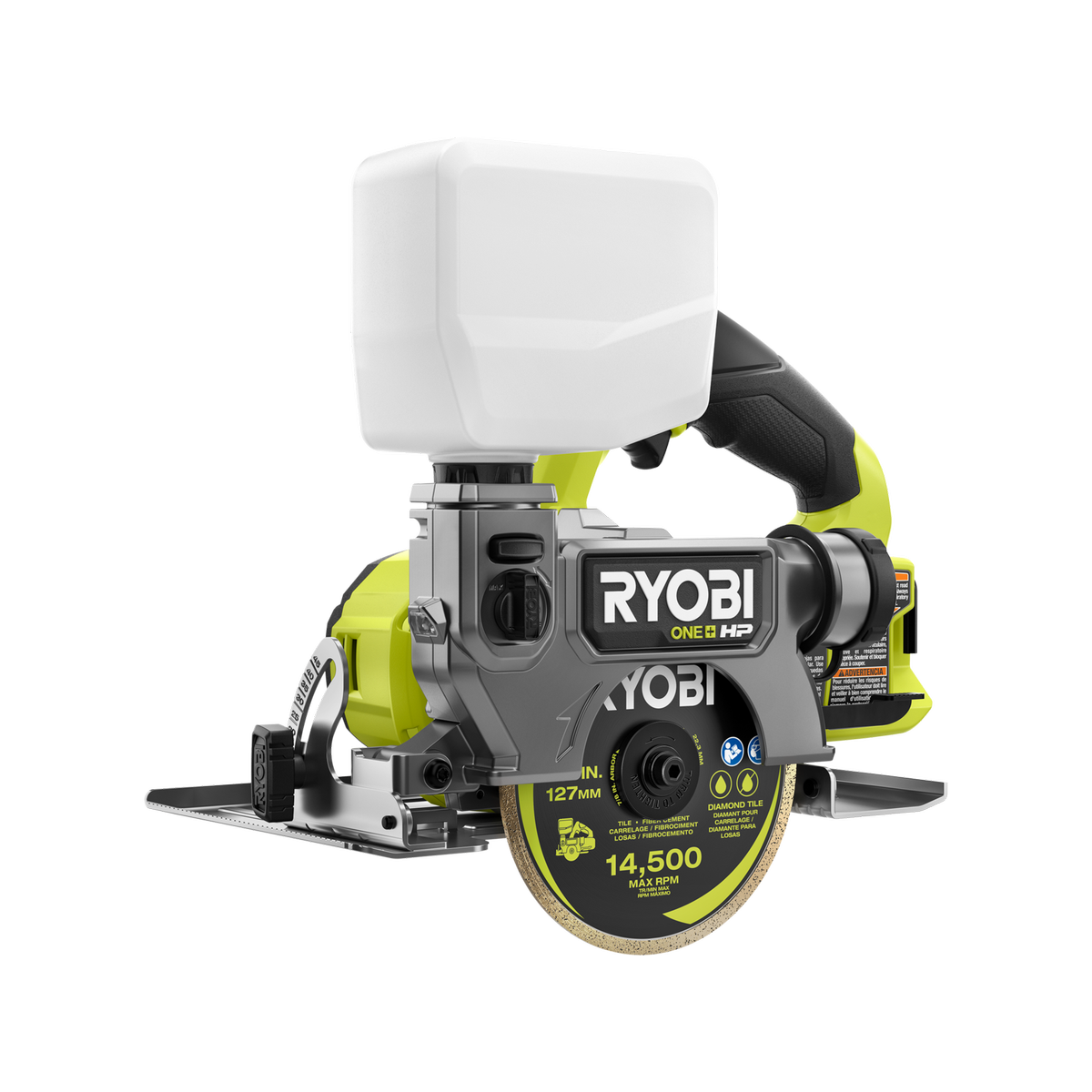 Ryobi 18V ONE+ HP Brushless Tile and Masonry Saw 127mm - Precision Cut ...