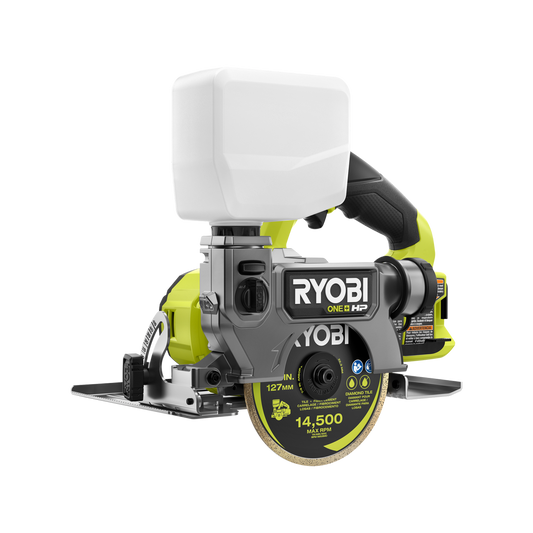 Ryobi 18V ONE+ HP Brushless Tile and Masonry Saw 127mm - Precision Cutting - Auzzistore