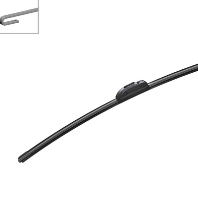 Bosch 26" Flat Endurance Wiper Blade 650mm - Hook Type Adapter - Durable Performance
