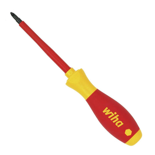 Wiha Phillips Screwdriver PH2 - 100mm - Insulated - Softfinish Handle
