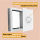 Hakuna Pets Medium Pet Door - White - ABS - Draft Resistant