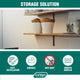 Carinya Black Angle Bracket 380 x 380mm - Heavy-Duty Support Solution