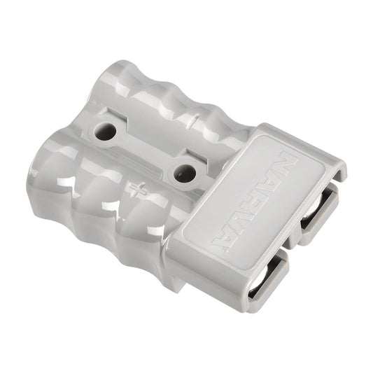 Narva 175A Heavy Duty Connector Housing - Grey - 1 Pack - Copper Terminals