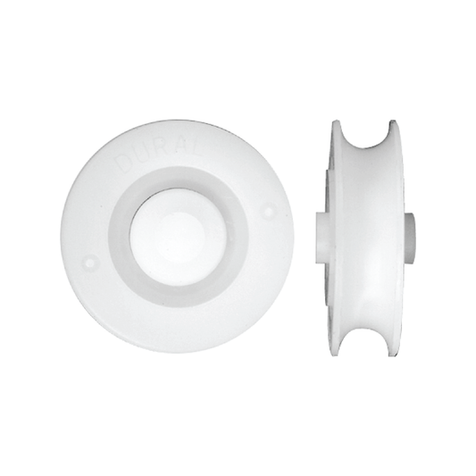 Rolltrak Concave Roller - 24mm - Acetal - 12kg Load Rate - Auzzistore