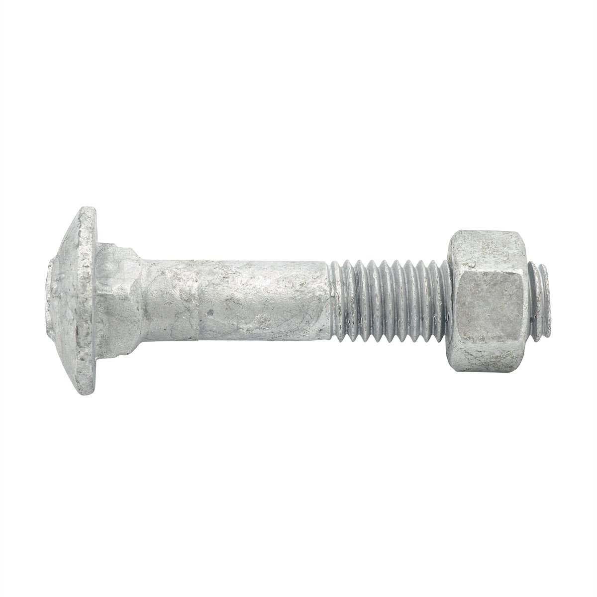Zenith M12 x 65mm Hot Dip Galvanised Cup Head Bolts Nuts 12 Pack