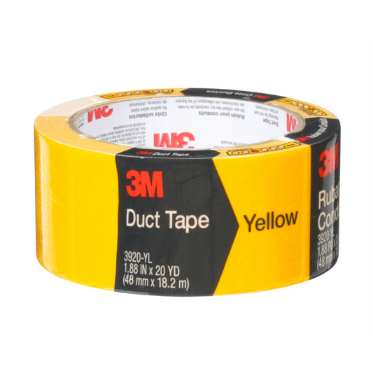 3M 48mm x 18.2m Yellow Duct Tape