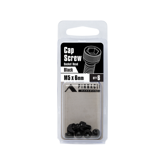 Pinnacle M5 x 6mm Black Oxide Socket Head Cap Screw - 6 Pack – view 2 - Auzzistore