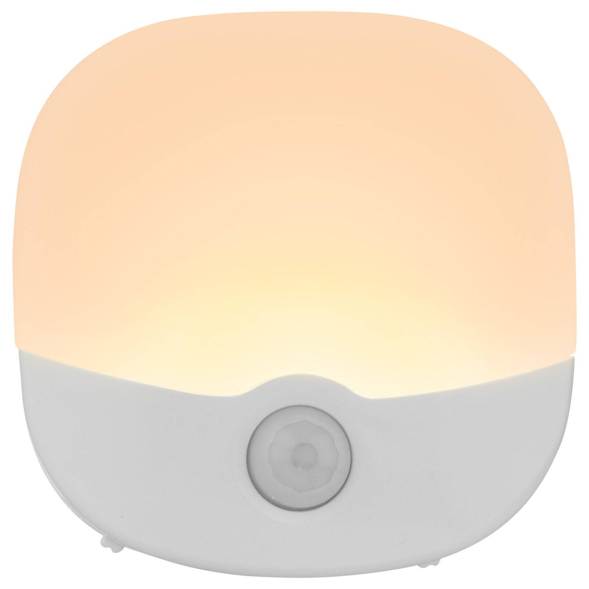 Arlec Rechargeable Motion Square Night Light 2 Pack - 67 x 22mm - White - Wireless