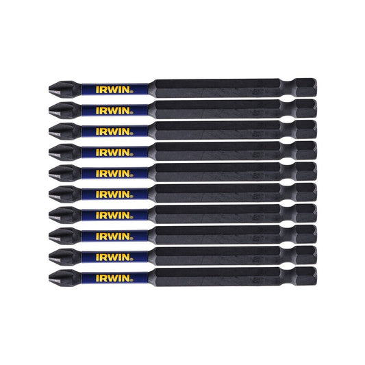 Irwin Impact Bits - 89mm - Magnetised - High Strength - 10 Pack – view 2 - Auzzistore