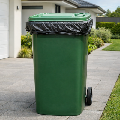 Grunt 120L Wheelie Bin Liners 20 Pack - Plastic - Easy Tear - Durable