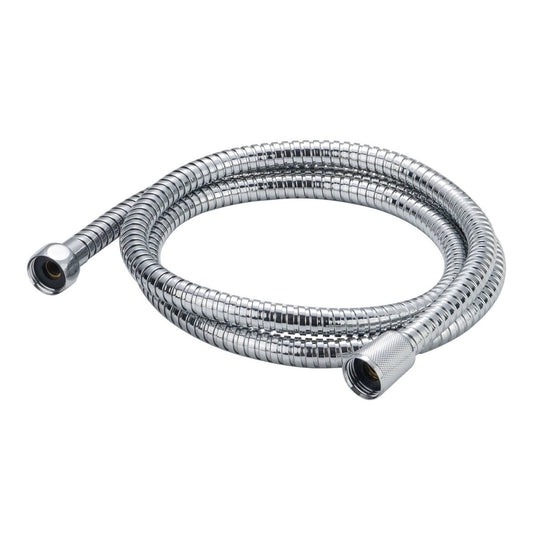 Estilo Chrome Double Lock Shower Hose - 1500mm - Black - Durable & Flexible