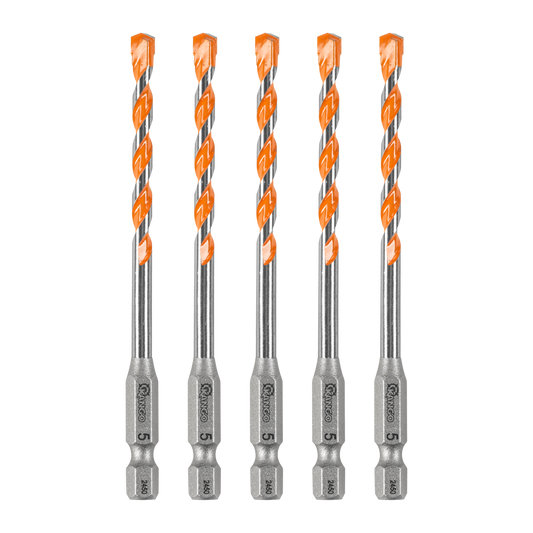 Kango Masonry Drill Bit 5 Pack - 5 x 100mm - Durable Carbide Tip – view 2 - Auzzistore