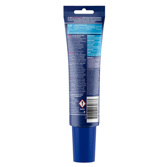 Selleys Clear Silicone Sealant 90ml - Waterproof - Mould Resistant - Indoor Use – view 2 - Auzzistore