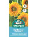 Mr Fothergill Sunflower Double Delight F1 Seeds - 75mm - Pollen Free - Easy To Grow