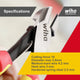 Wiha 200mm VDE 1000V Industrial Electric Diagonal Pliers - Multi