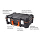 Tactix Technician Case - Tool Storage - 450mm - Polypropylene - Durable