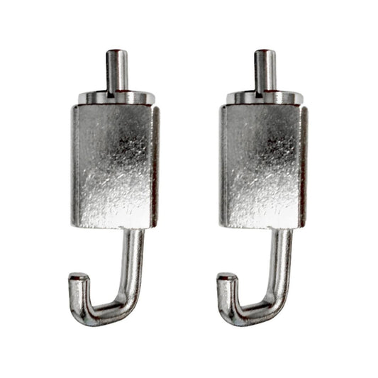 Gallery Home Adjustable Floating Hook 2 Pack - Brass - 2 Pack - Easy Use