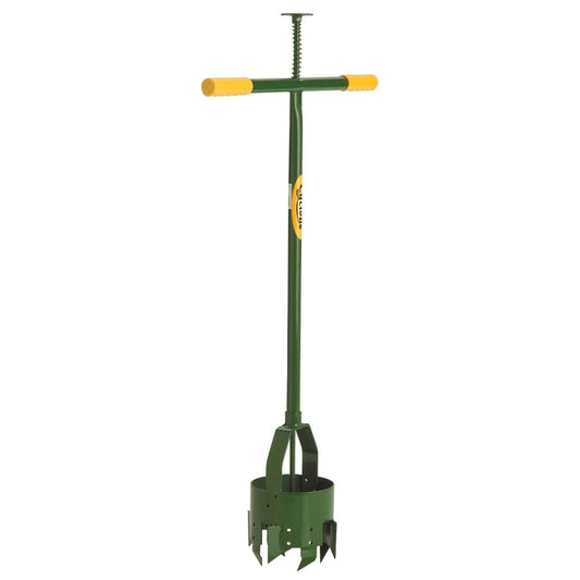 Cyclone 150mm Auger Post Hole Digger - Green - Steel Construction - Auzzistore