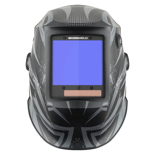 Bossweld Firestorm Welding Helmet - Variable Shade 4-8 / 9-13 - 100 x 93mm Viewing Area - Lightweight & Durable – view 2 - Auzzistore