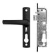 Rolltrak Black Hinged Screen Door Lock 60mm Alloy Easy Install