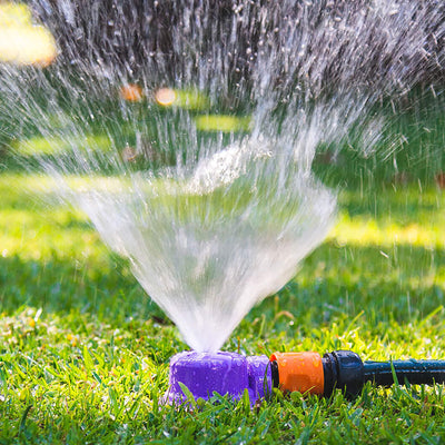 Holman 12mm Purple Dome Hose Sprinkler - Metal - Durable - 6m Range