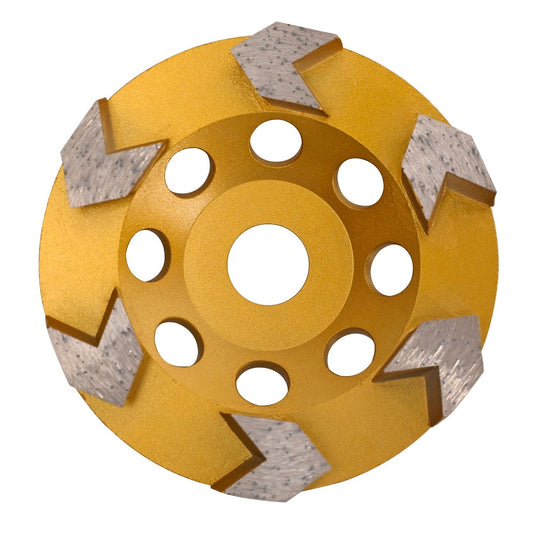 DTA Diamond Cup Grinding Wheel - 125mm - Metal - Smooth Finish - Auzzistore
