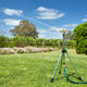Pope Rain Tower Sprinkler - Adjustable Impact - 0.5-0.85m - Metal - 24m Coverage