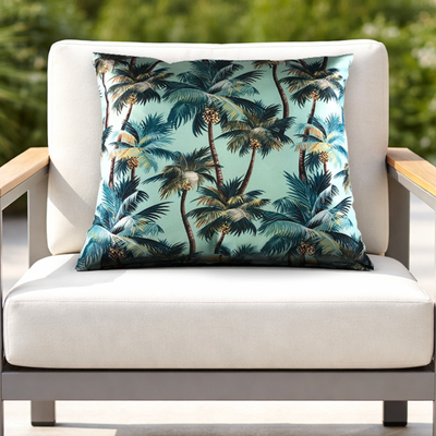 Mojo Cushion Cover - 45cm - L.A. Palm Blue