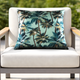 Mojo Cushion Cover - 45cm - L.A. Palm Blue