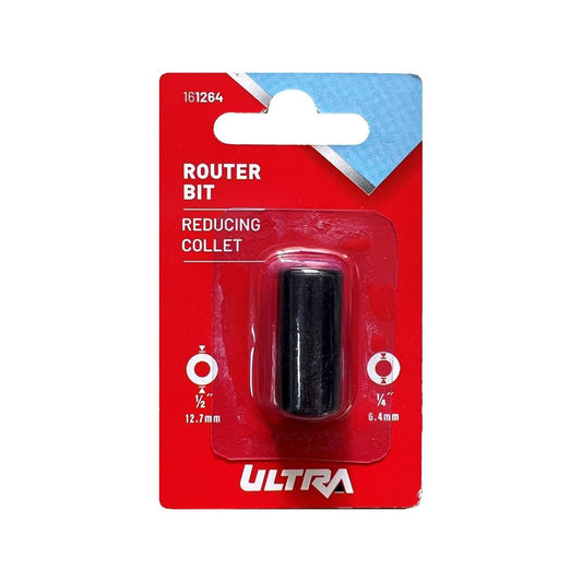 Ultra Router Reducing Collet - 12.7mm to 6.4mm - Steel - Lightweight - Auzzistore