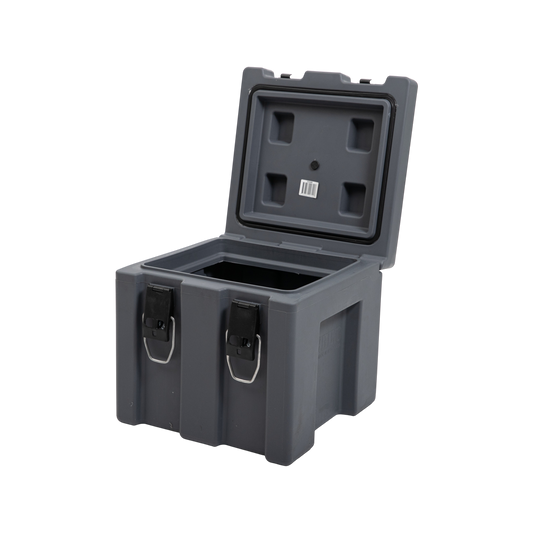 Rhino Toolbox Grey Cargo Case 400mm Polyethylene Durable Storage – view 2 - Auzzistore