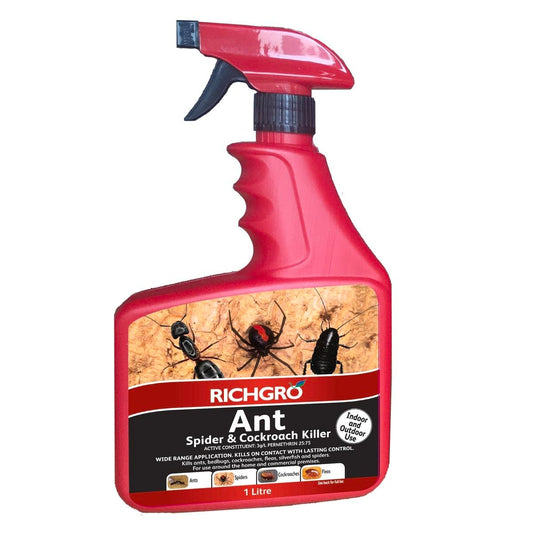 Richgro Ready to Use Ant Spider and Cockroach Killer 1L Liquid - Auzzistore