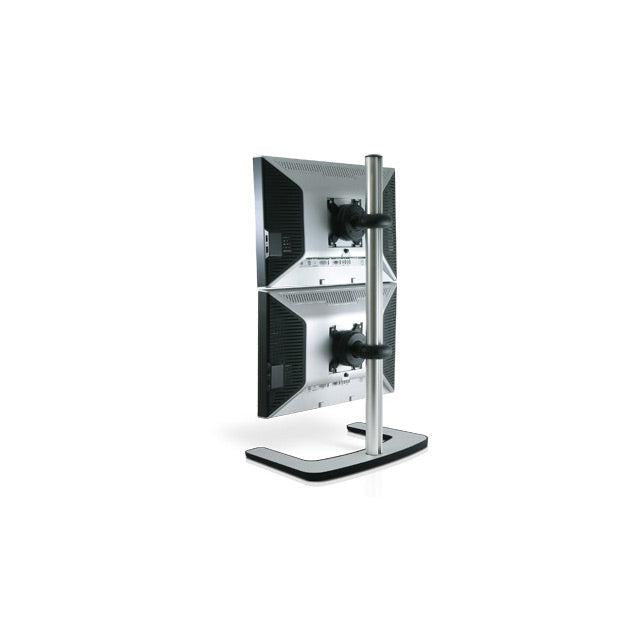 Atdec VFS-DV Freestanding Dual Stack Monitor Vertical Stand