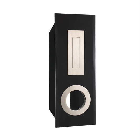 Sandleford Black Highlander Fence Mounted Letterbox - Black - Lockable