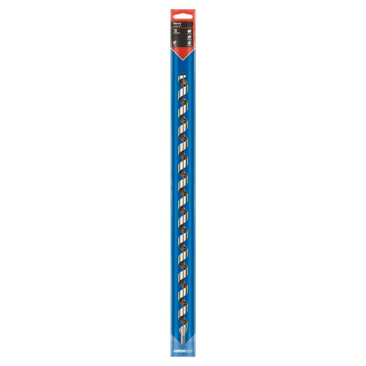 Sutton Tools Long Auger Bit 500 x 18mm Steel Fast Drilling - Auzzistore