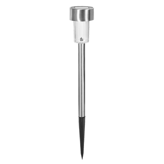Click Solar Garden Light - Solar LED - Stainless Steel - 360mm Height