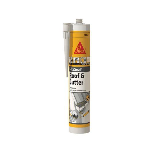 Sika Translucent Sikaseal Roof and Gutter Silicone Sealant 300ml - Auzzistore