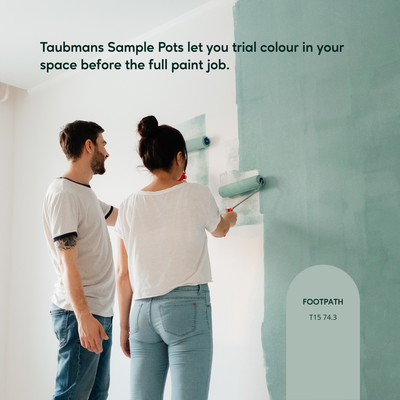 Taubmans Accent Sample Pot 250ml Water-Based Easy Clean Interior