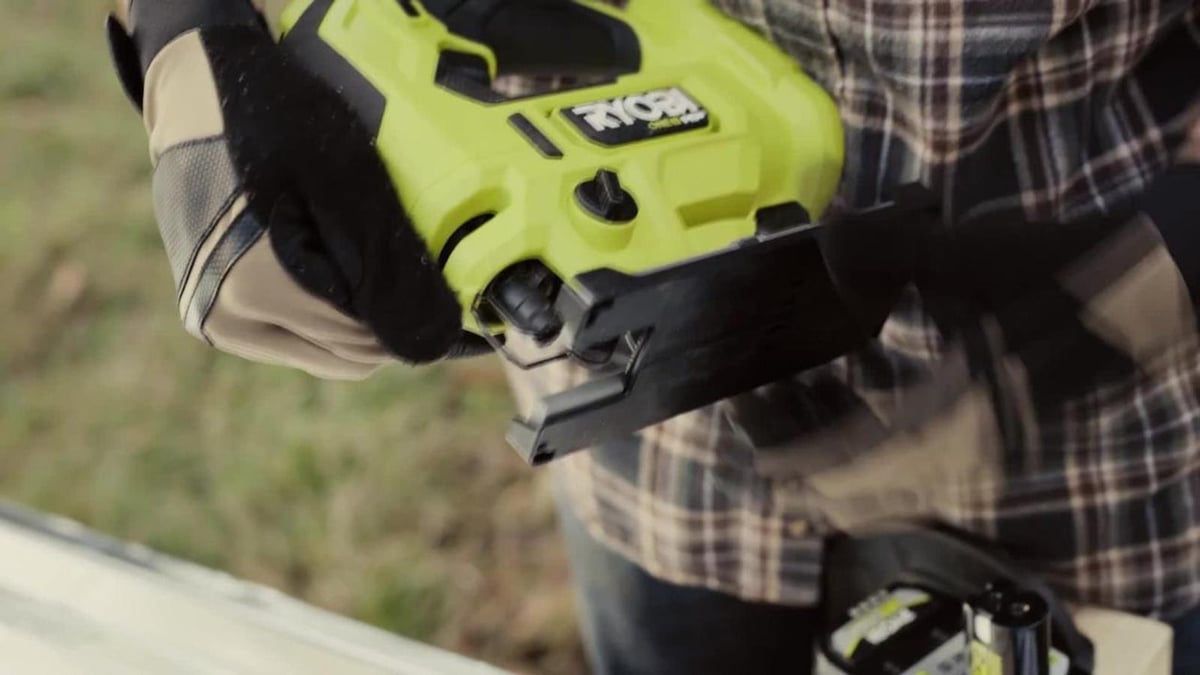 Ryobi Brushless Jigsaw - Tool Only - 18V - Quick Release Blade