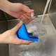 All Set Non Scratch Cellulose Sponge Scourers 3 Pack - 20mm x 74mm x 115mm - Blue - Gentle on Surfaces