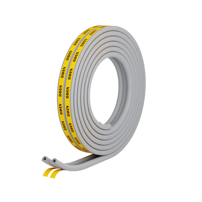 Raven Weather Strip - 5000mm Grey - EPDM Rubber - Easy Install