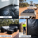 Grunt Multi Use Plastic Film 2 x 10m Black - Durable Weather Protection