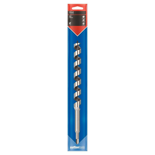 Sutton Tools Medium Auger Bit 330 x 22mm Steel Fast Drilling - Auzzistore